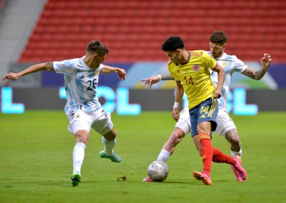 Gol de la Selección Colombia vs. Argentina 