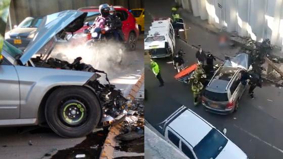 Accidente en Bogotá