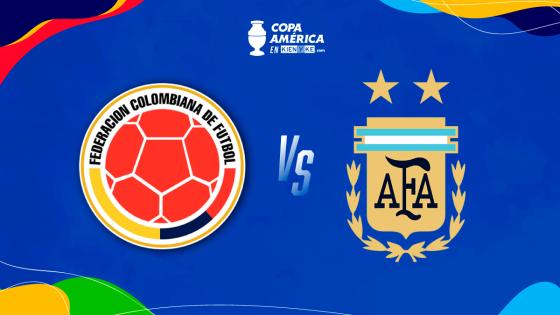 ¿A qué hora juega la Selección Colombia vs. Argentina en semifinales?