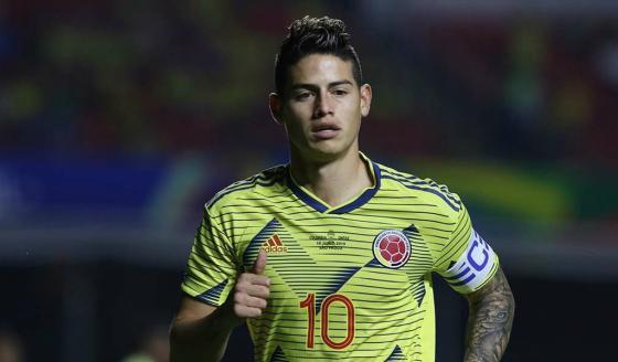 James Rodríguez: "De todo corazón estoy con ellos"