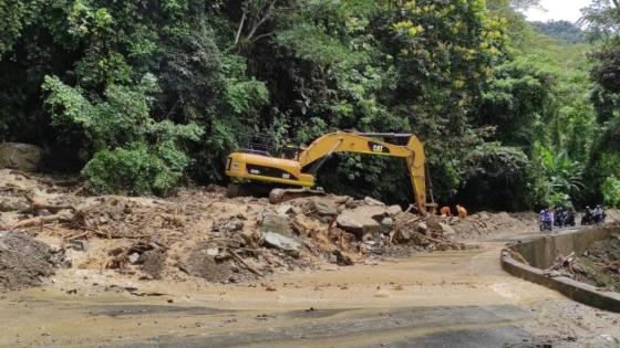 Permanece cerrada la vía entre Antioquia y la Costa Caribe