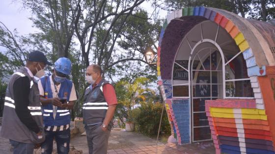 Jóvenes entregan el CAI de la Loma de la Cruz en Cal