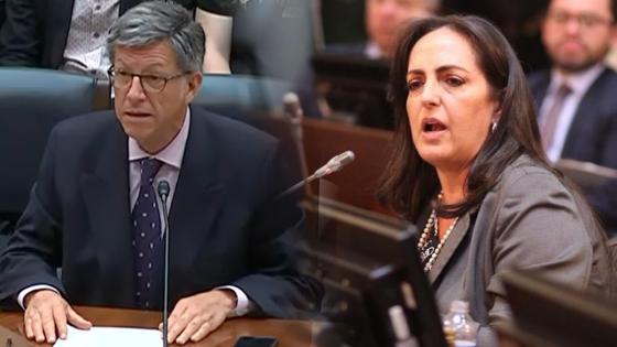 María Fernanda Cabal le pide a José Miguel Vivanco que deje el 'show'