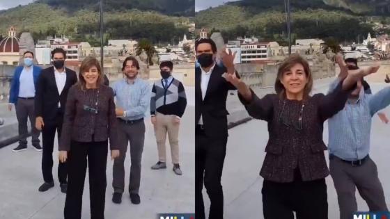 Baile en TikTok de senadora uribista enciende el debate