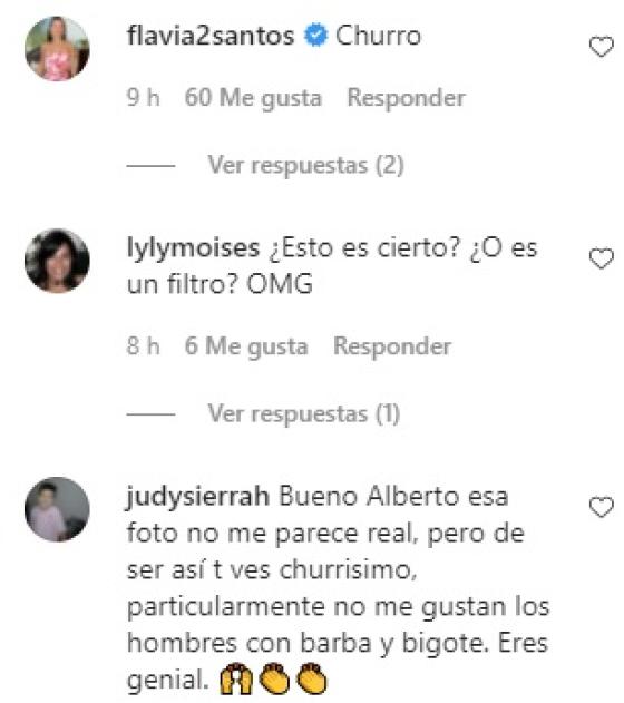 Comentarios a la foto de Alberto Linero.