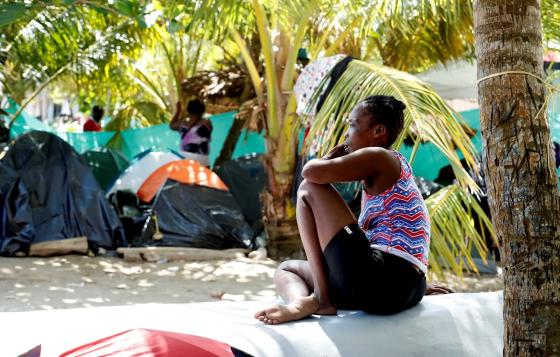 Migrantes haitianos