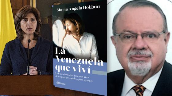 El libro de María Ángela Holguín sobre Venezuela. 