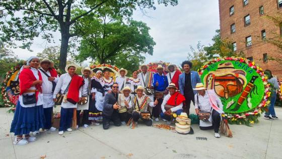 Silleteros de Medellín en Nueva York