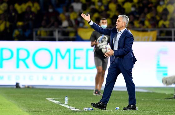 Hinchas de la Selección Colombia: "Fuera Rueda"