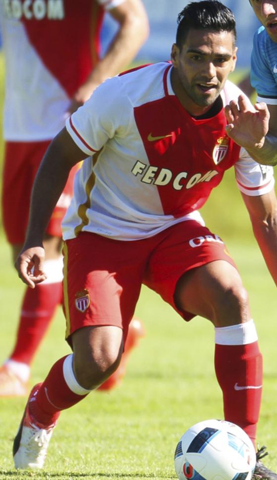 Falcao en el Monaco 