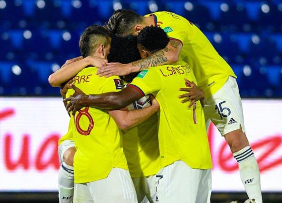 Encuentro amistoso entre la selección de Madrid y Colombia de