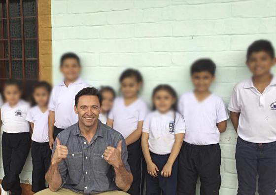 Facebook - @HughJackman Facebook - @HughJackman