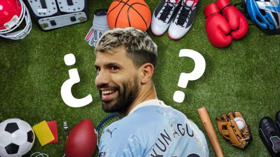 Nuevo deporte de Kun Aguero 