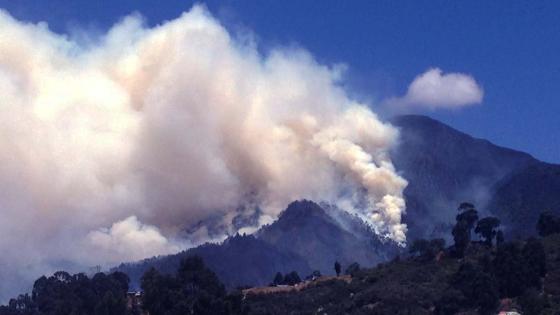 Los incendios forestales son una de las mayores problematicas ambientales de la ciudad