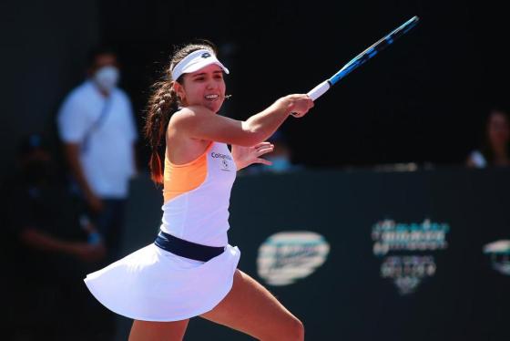 Camila Osorio, finalista en el Abierto de Monterrey