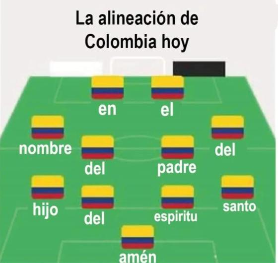 Memes de la Selección Colombia