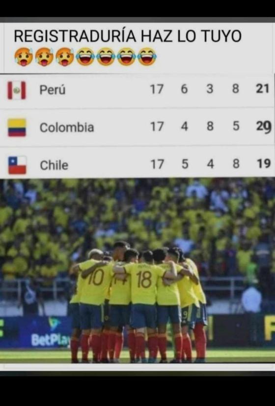 Memes de la Selección Colombia