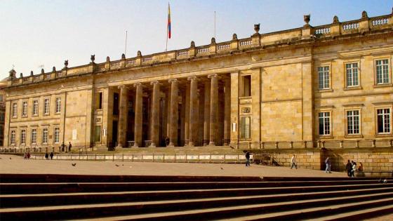 Capitolio Nacional de Colombia ubicado en Bogotá 