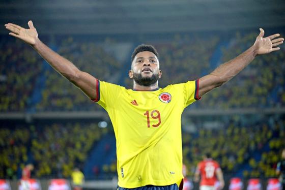 Gol de Miguel Ángel Borja en la Selección Colombia 