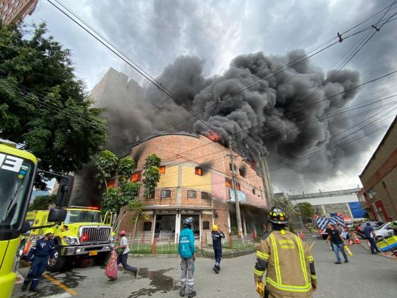 incendio medellin chagualo