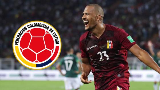 Salomón Rondón sube la temperatura en la previa de Colombia vs. Venezuela