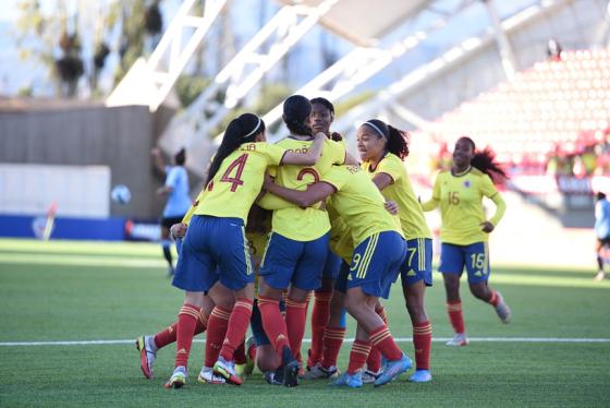 ¡Al Mundial! Selección Colombia Fmeenina Sub 20 ganó y goleó en Sudamericano