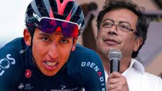 Egan Bernal contra Petro