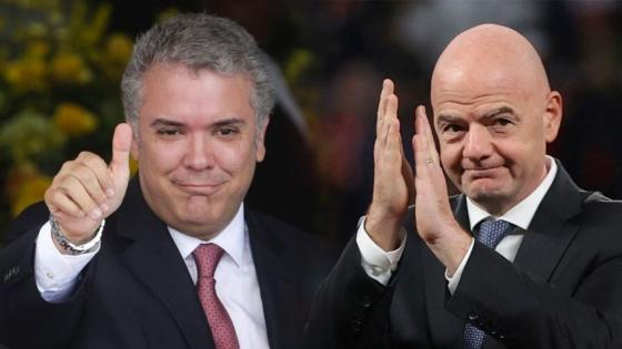 Duque condecorará a Gianni Infantino