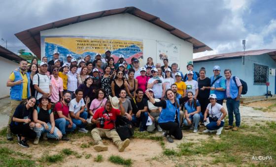 La Unión Europea acompañó taller nacional de fotoperiodistas y firmantes de paz