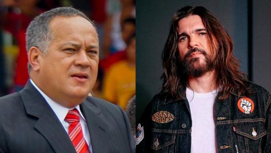 Diosdado Cabello y Juanes