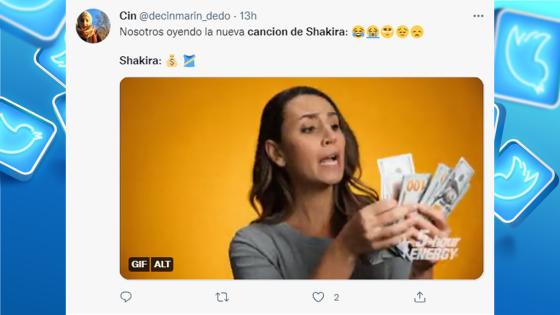 Los memes que dejó 'Monotonía', la nueva canción de Shakira