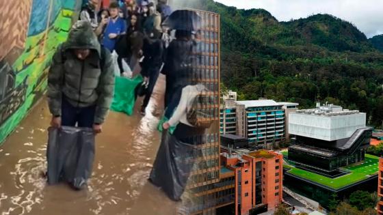 Javeriana inundaciones