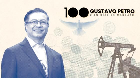 Los 100 días del gobierno Petro en imágenes