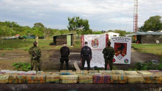 Incautan más 600 kilos de marihuana a disidencias de las FARC