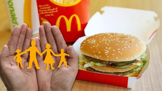 ¡Solo por hoy! Así puede contribuir socialmente comprando una hamburguesa en McDonald’s