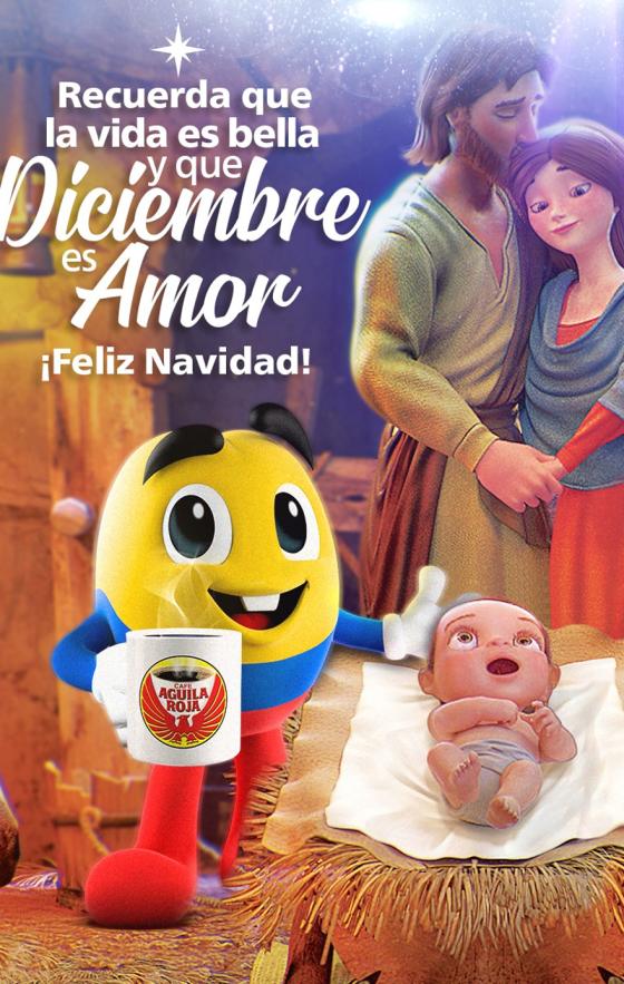 Café Aguila Roja en Navidad