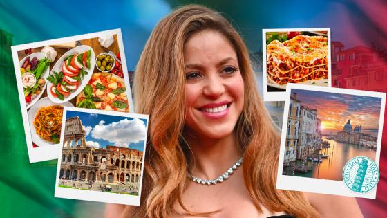 Shakira en Italia