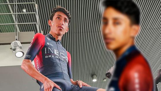 Egan Bernal ciriguía nariz nuevo rostro 