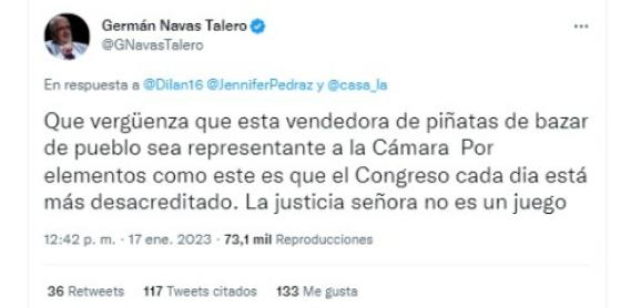 Germán Navas Talero Machista