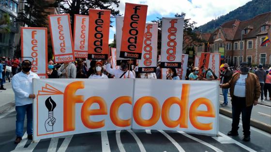 Marchas de Fecode programadas para este 28 de febrero