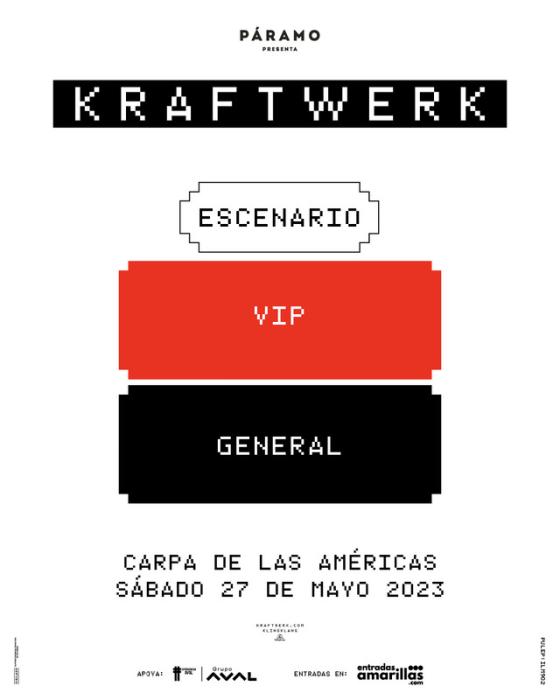 Kraftwerk en Bogotá: conozca los precios de las boletas