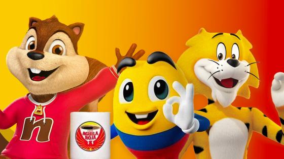 Las mascotas de algunas marcas colombianas 