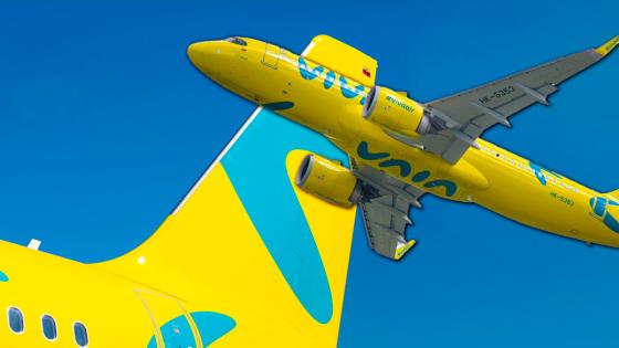 Viva Air, aerolínea que suspendió operaciones tras una crisis financiera interna.