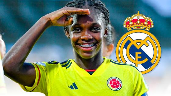 Linda Caicedo aterrizó en España, para unirse al R. Madrid