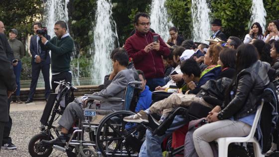 La radicación de la Reforma a la Salud en imagenes