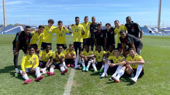 Colombia Sub 20 Murcia goleada 