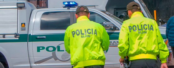 camión Policía