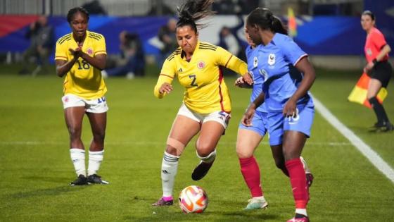 Selección colombiana de futbol femenina perdió por goleada ante Francia