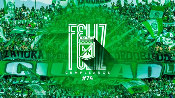 Cumpleaños Atlético Nacional.