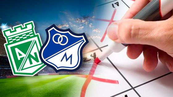 Millonarios y Nacional en problemas por calendario apretado